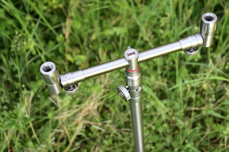 Accessorio Pesca Robusto Barra Buzz Singola In Acciaio Inox Massiccio - 30 Cm, 2 Aste Parallele, Per Supportare Lampade O Accessori Da Pesca Cuscinetti Sterzo - Foto 10