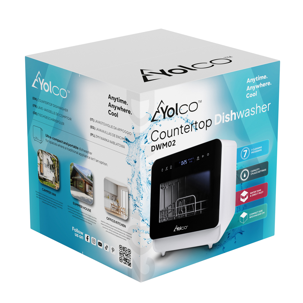 Lavastoviglie da banco Yolco DWM02 - immagine 4