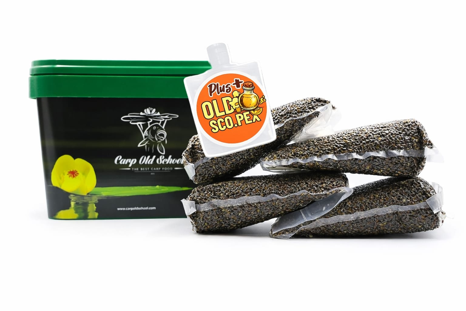 CARP OLD SCHOOL - Secchio Canapa/Colza Sottovuoto 4 kg - immagine 4