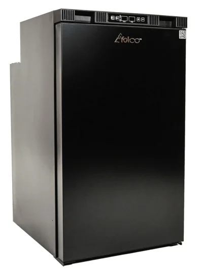 Frigorifero a compressore da incasso Yolco RL105M Black