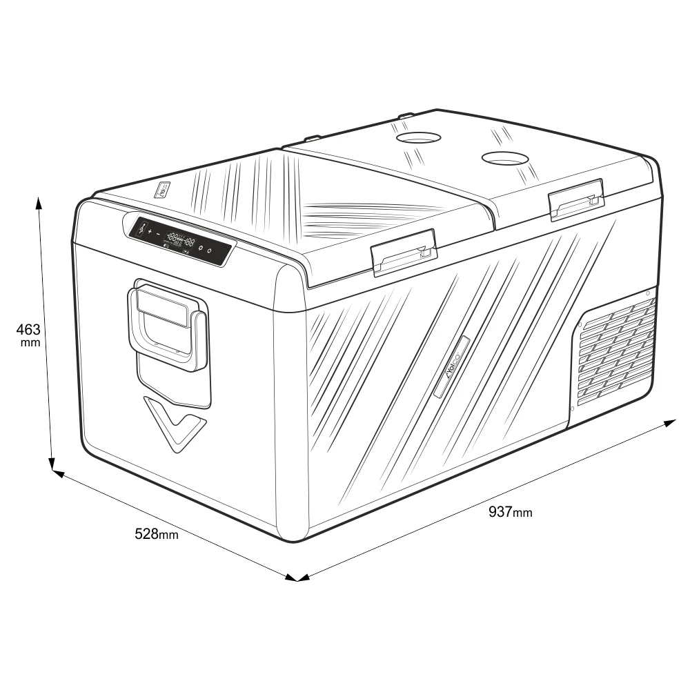 Frigorifero portatile a compressore Yolco TX90 - immagine 14